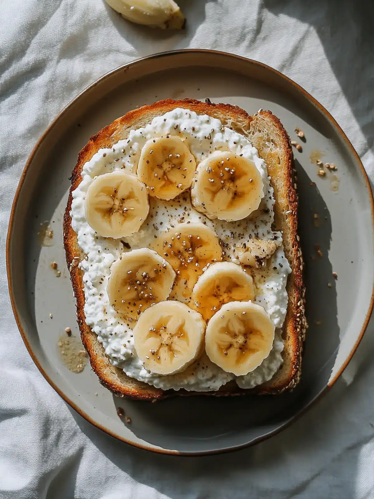 Cottage Cheese Banana Toast: Your Quick, Protein-Packed Delight 3 Cottage Cheese Banana Toast