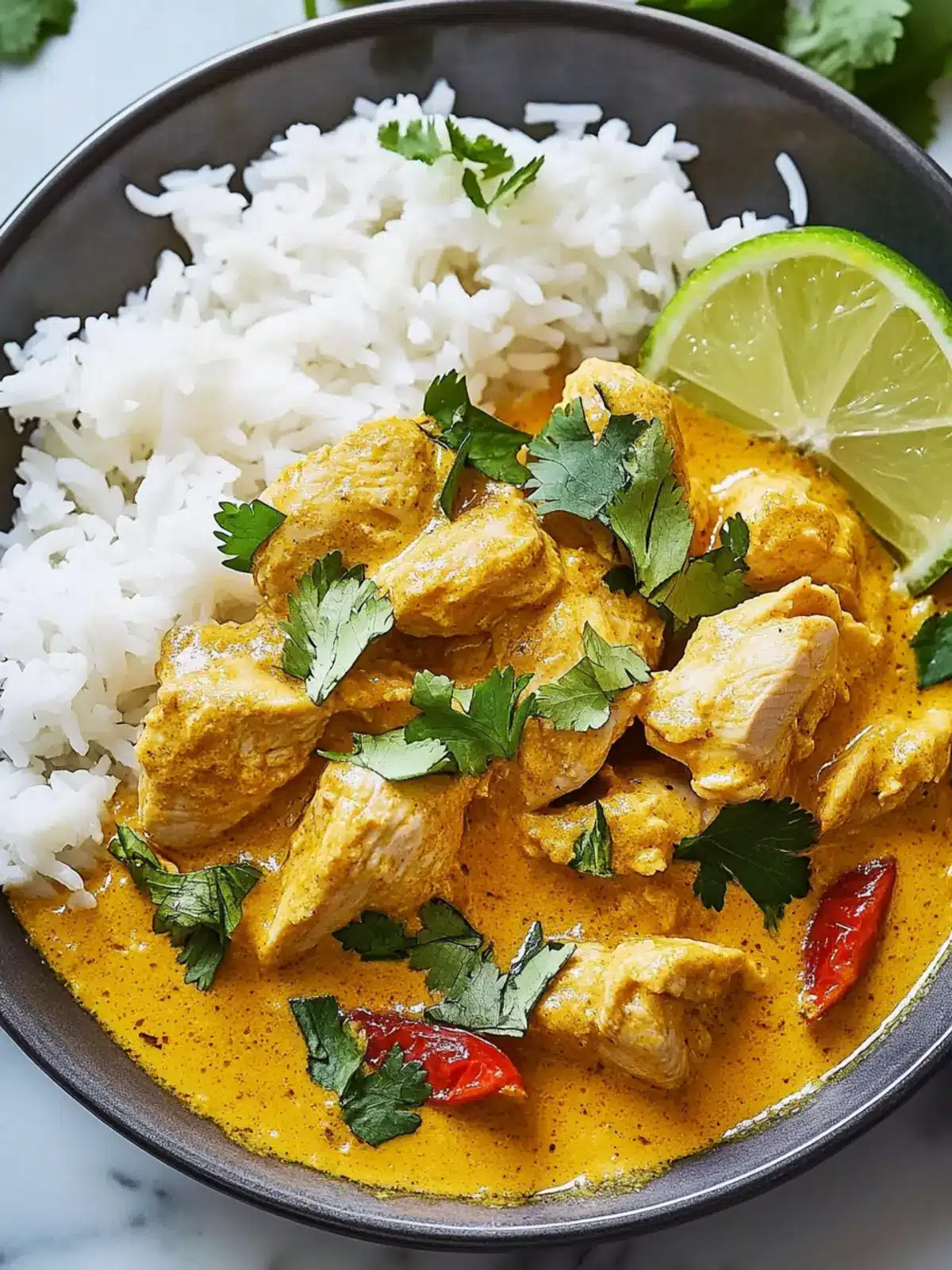 Coconut Curry Chicken: A Quick and Creamy Comfort Meal 3 Coconut Curry Chicken