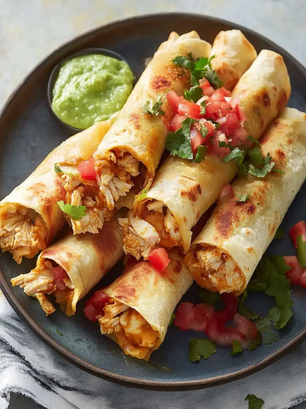 Crispy Chicken Flautas You’ll Want for Every Dinner Party 4 Chicken Flautas