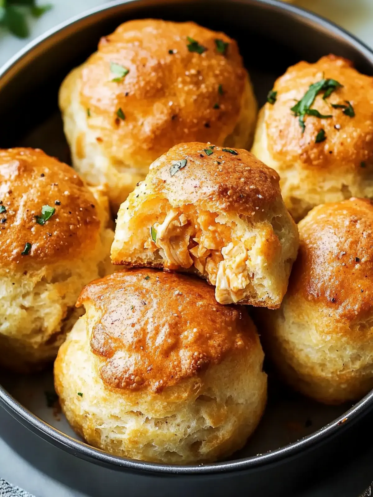 Buffalo Chicken Biscuit Bombs That Steal the Snack Spotlight 3 Buffalo Chicken Biscuit Bombs