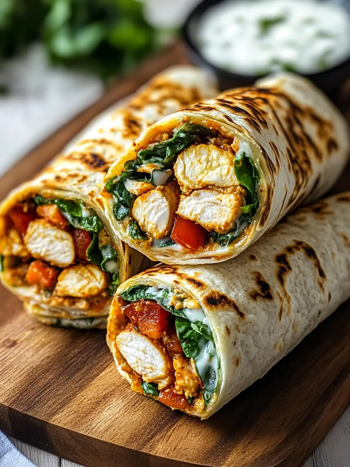 Crispy Air Fryer Chicken & Mozzarella Wraps for Busy Nights 4 Crispy Air Fryer Chicken & Mozzarella Wraps: Quick & Easy Dinner