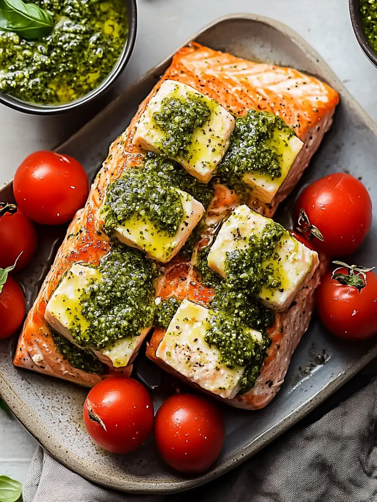 Savory Pesto Salmon: Your 30-Minute Dinner Delight! 5 Pesto Salmon