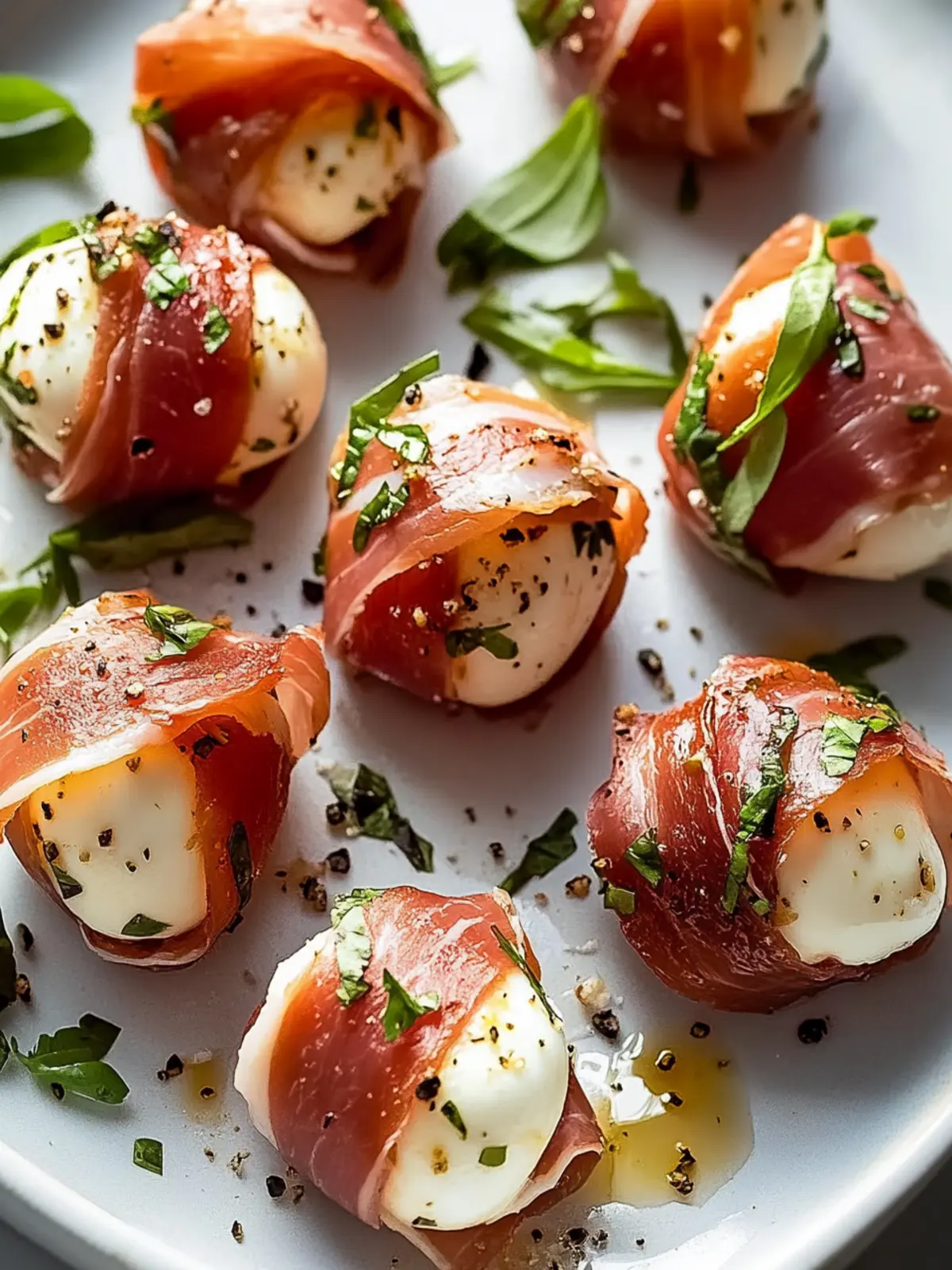 Savory Beef Prosciutto Wrapped Mozzarella Bites to Impress 5 Beef Prosciutto Wrapped Mozzarella Bites