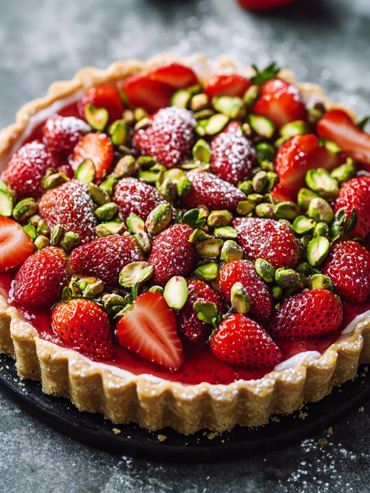Deliciously Elegant Strawberry Pistachio Tart for Home Chefs 3 Strawberry Pistachio Tart