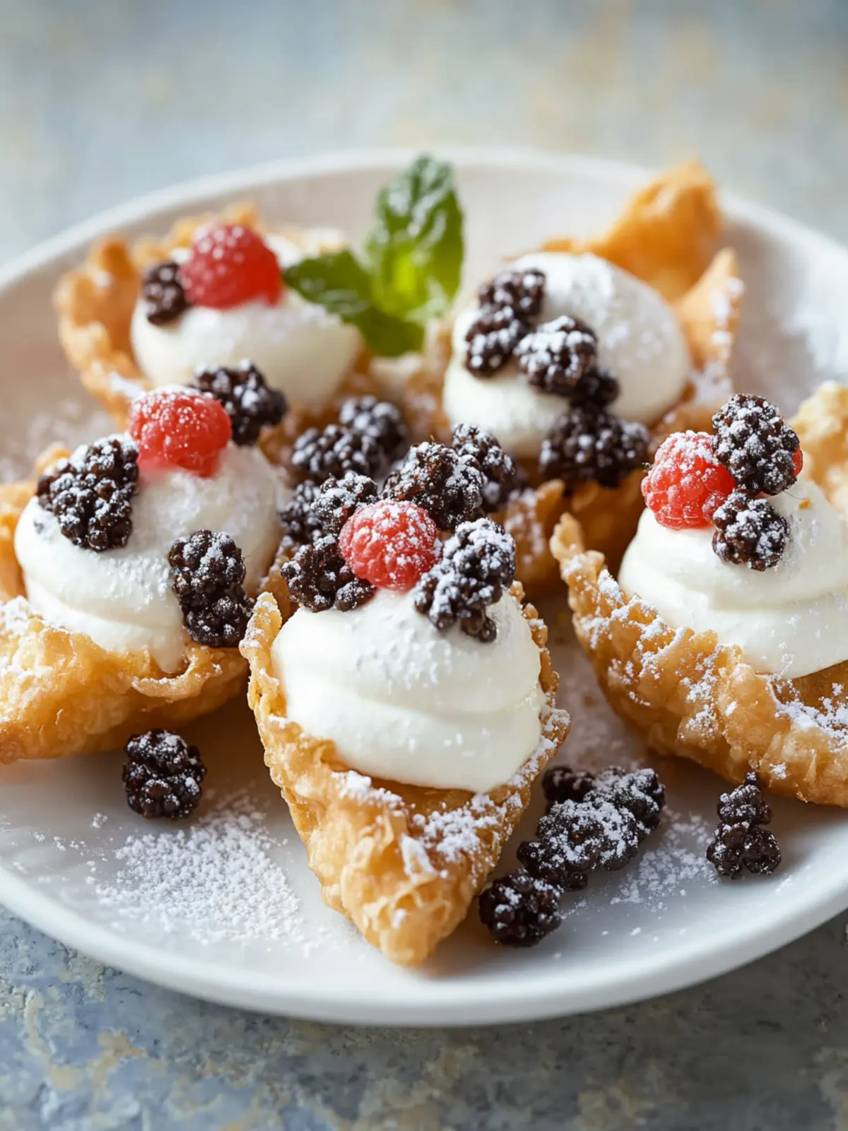 Delicious Cannoli Bites: Crispy Treats for Every Sweet Tooth 2 Cannoli Bites
