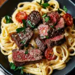 Steak Bites Pasta: Creamy Garlic Treat for Comfort Food Lovers 10 Steak Bites Pasta