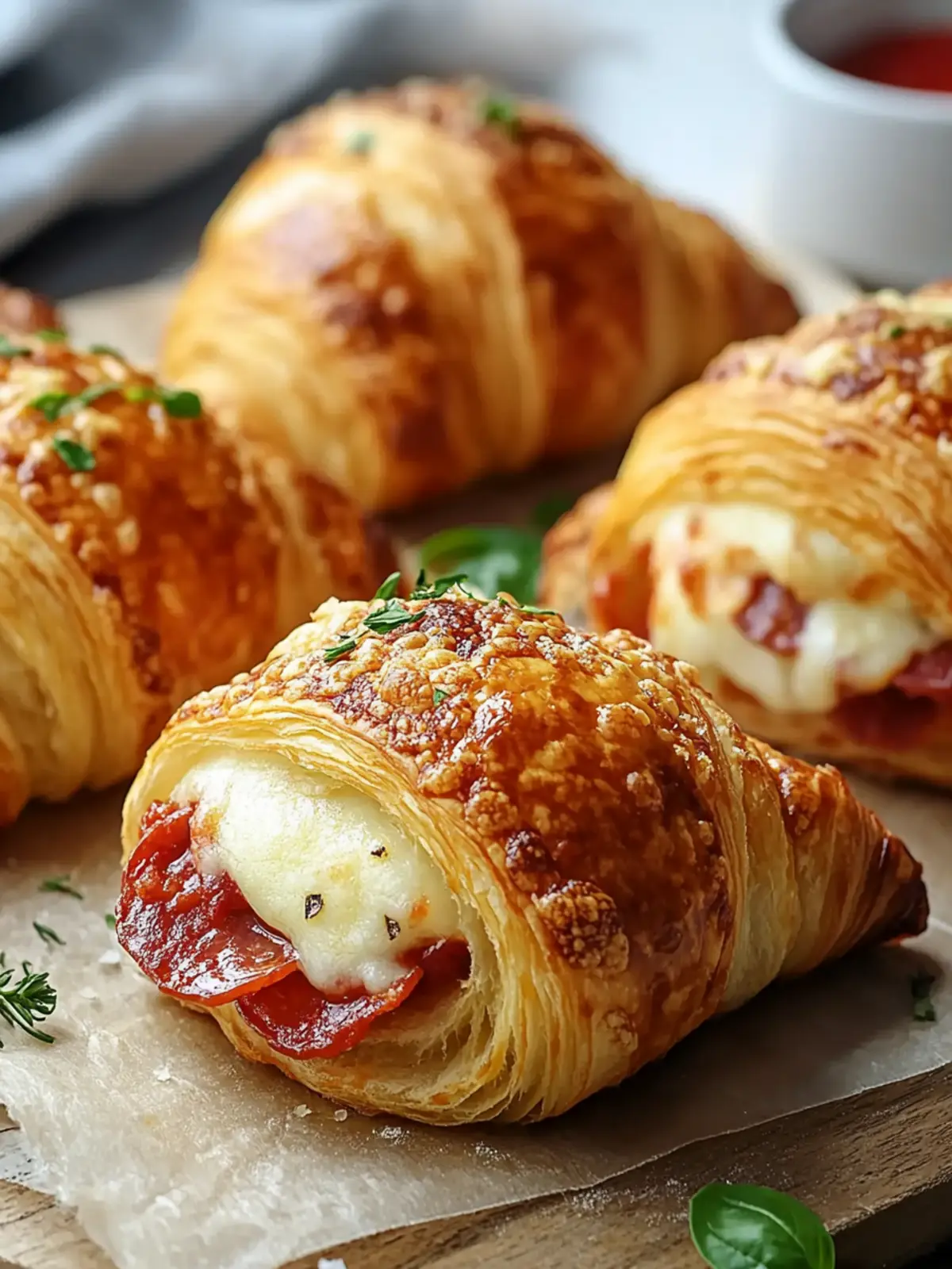 Mozzarella Pepperoni Croissant Rolls You'll Crave Every Time 5 Mozzarella Pepperoni Croissant Rolls You’ll Crave Every Time