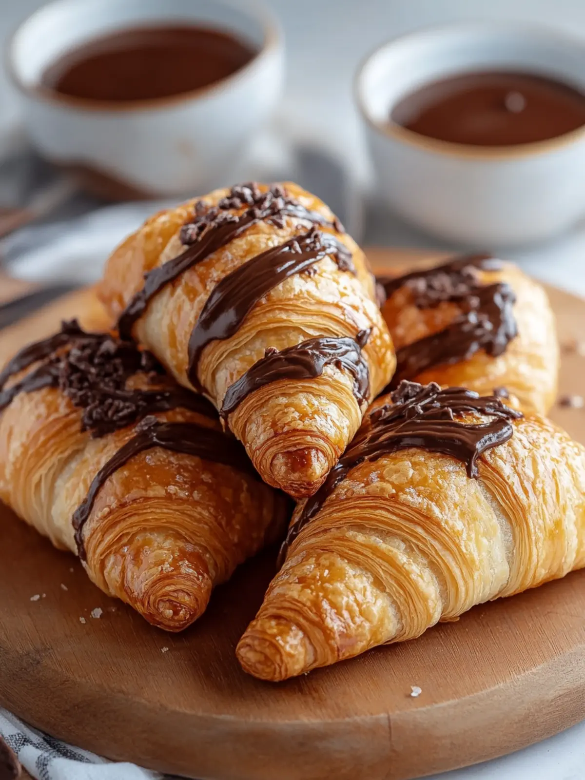 Decadent Brownie Batter Croissants for Your Sweet Cravings 3 Brownie Batter Croissants