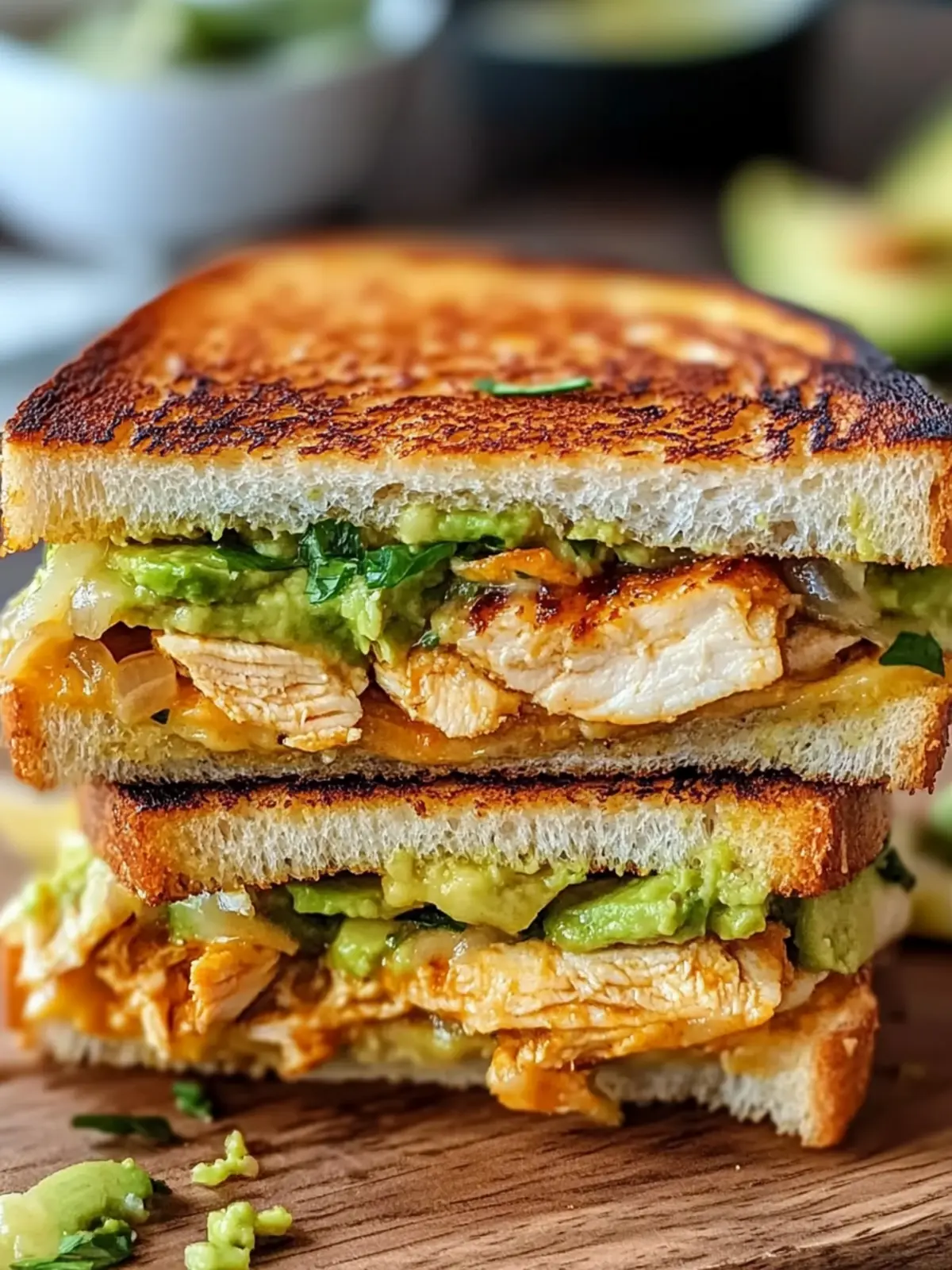 Delicious Chicken Avocado Melt Sandwich for Ultimate Flavor 5 Chicken Avocado Melt Sandwich