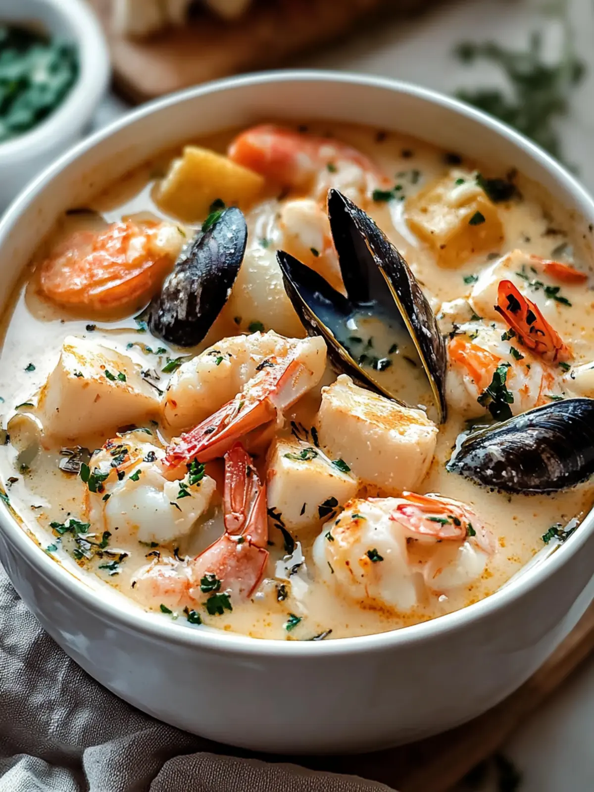 Nova Scotia Seafood Chowder: Creamy Comfort for Any Occasion 3 Nova Scotia Seafood Chowder