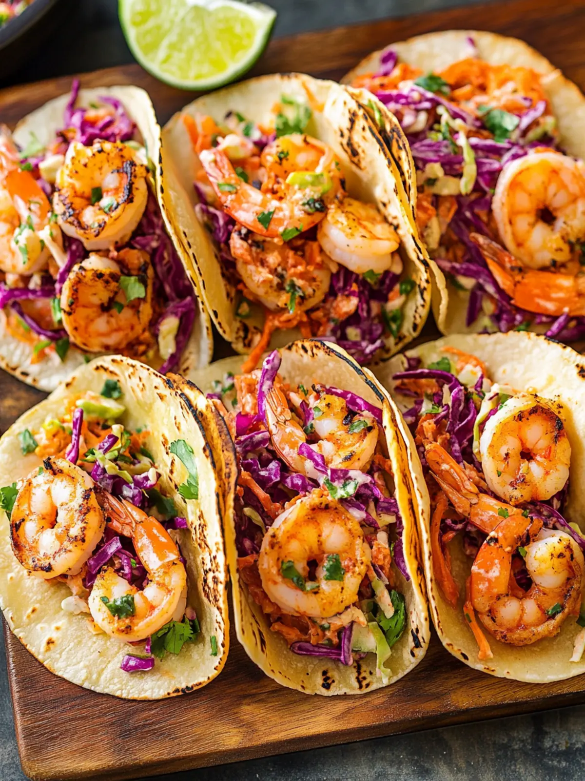 Grilled Shrimp Tacos with Sriracha Slaw: A Flavor Fiesta 5 Grilled Shrimp Tacos with Sriracha Slaw