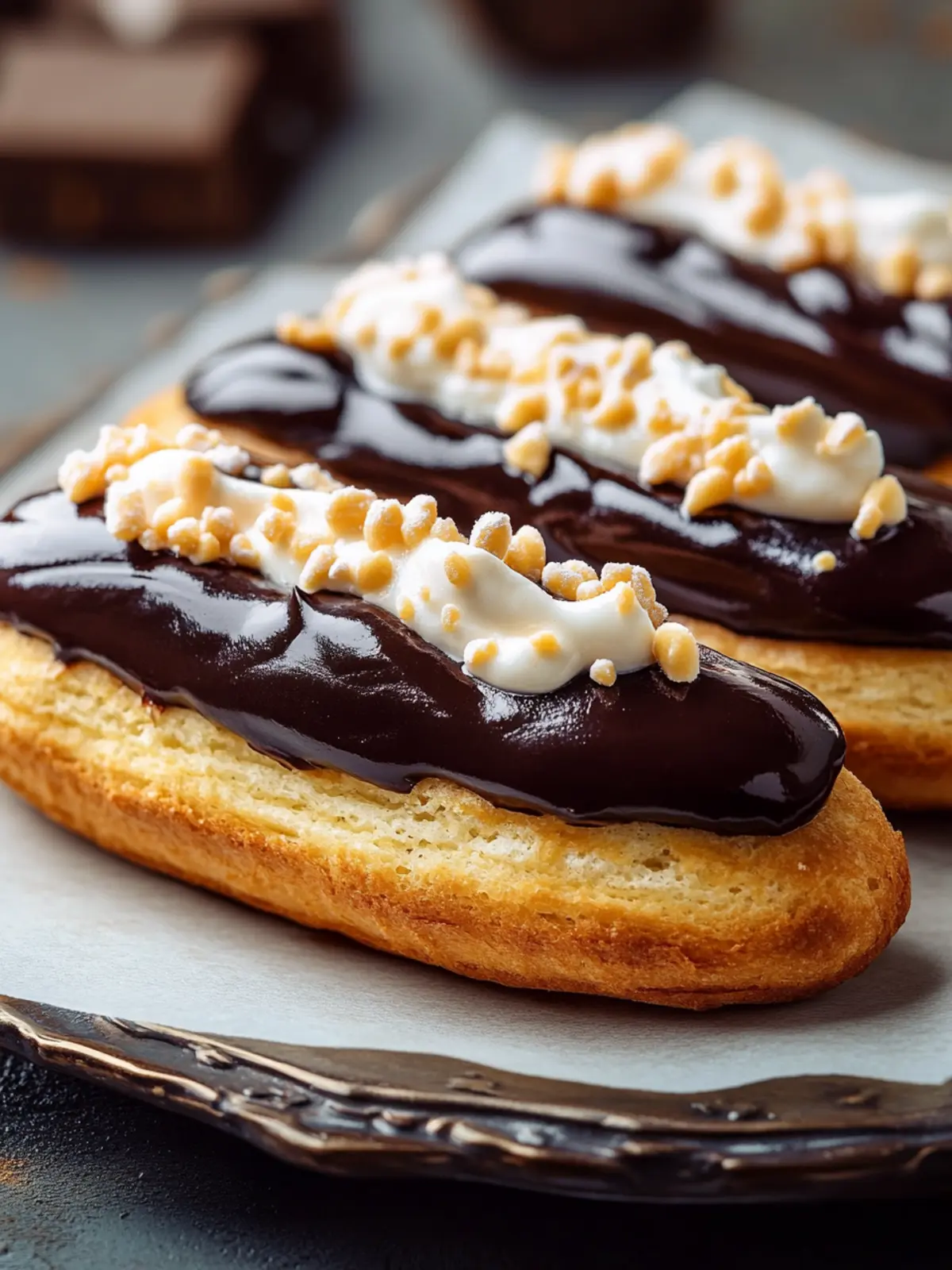 Decadent Chocolate Éclairs You Can Create at Home Today 3 Chocolate Éclairs