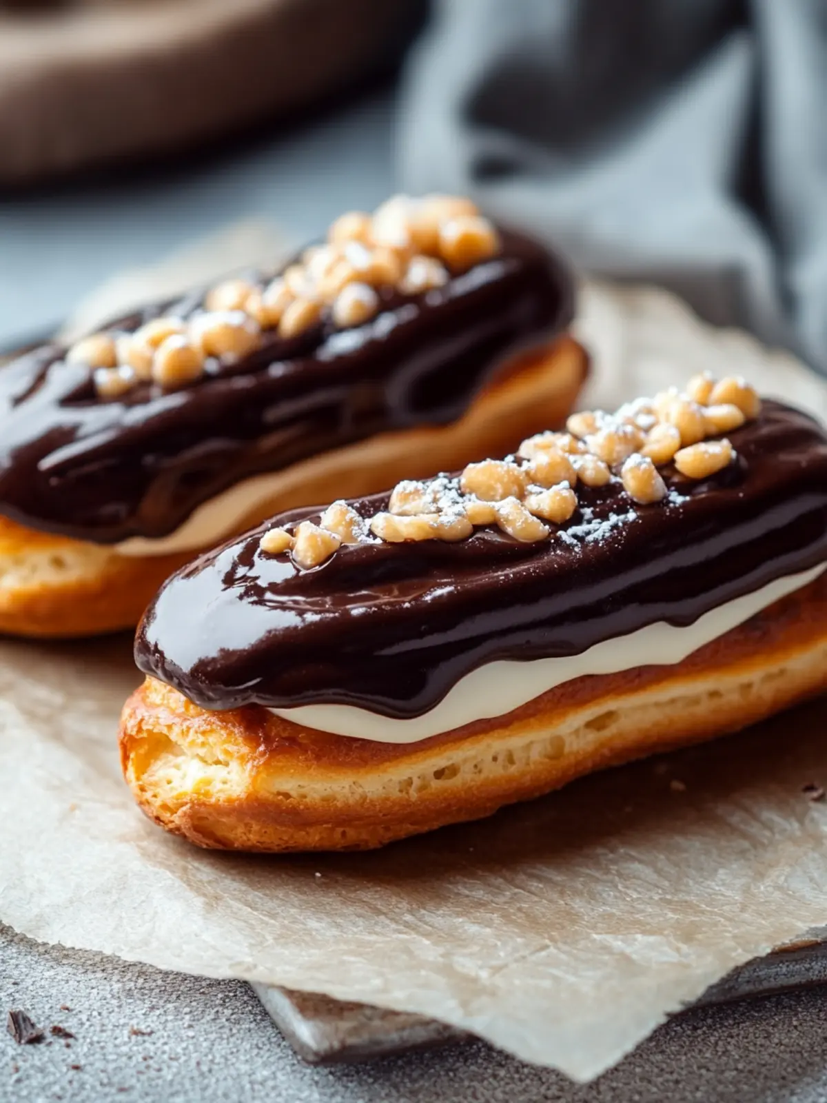 Delightful Chocolate Éclairs: A Pastry You Can Master At Home 4 Chocolate Éclairs