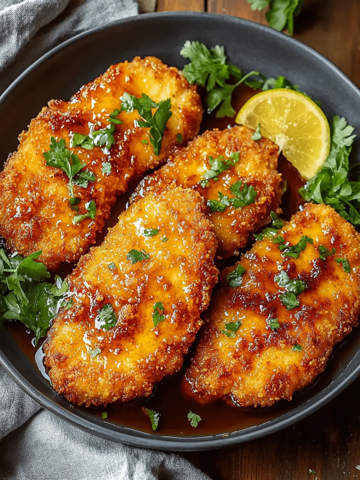 Sweet and Spicy Hot Honey Chicken Cutlets in 30 Minutes 2 Hot Honey Chicken Cutlets