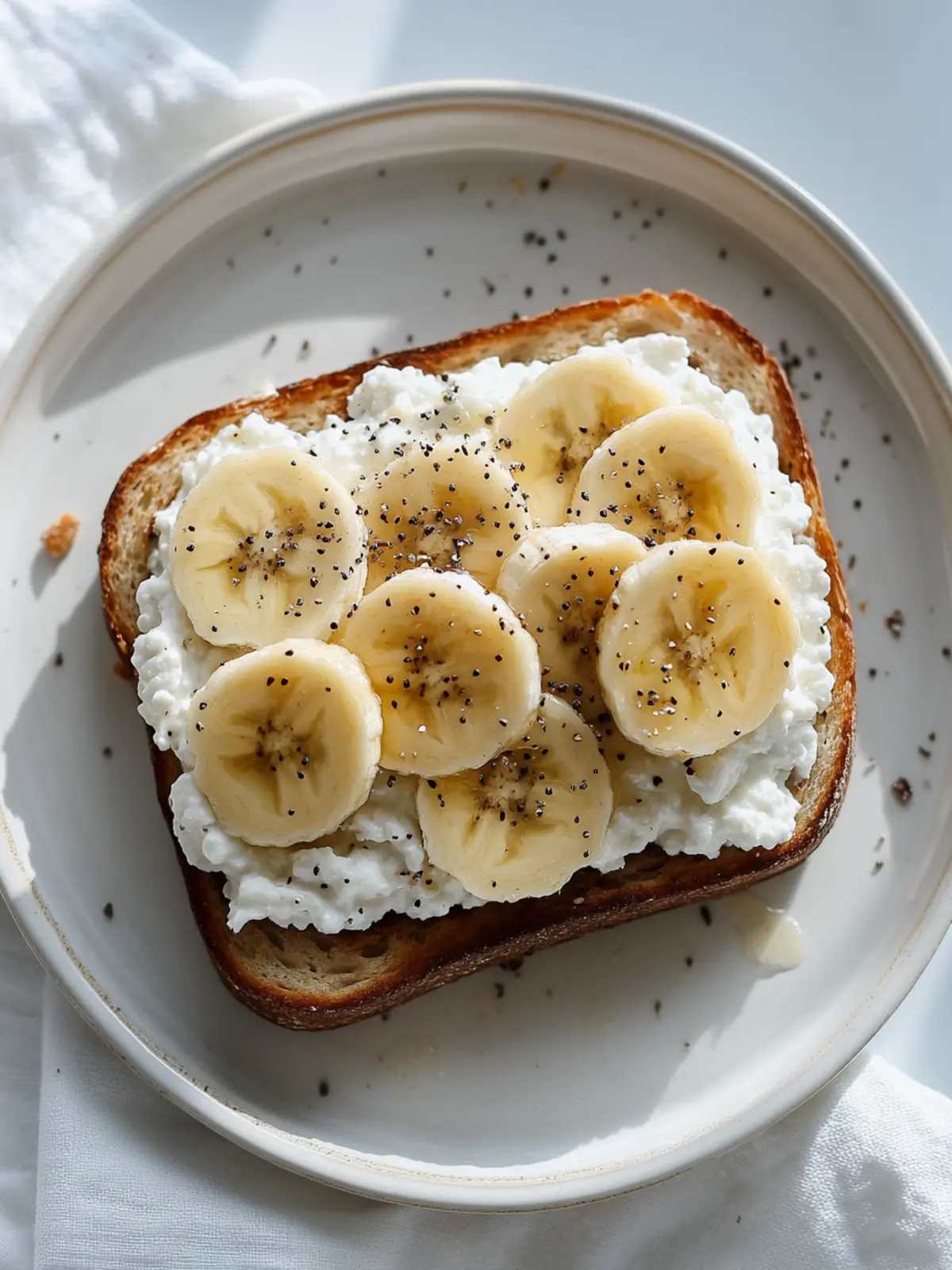 Cottage Cheese Banana Toast: Your Quick, Protein-Packed Delight 4 Cottage Cheese Banana Toast