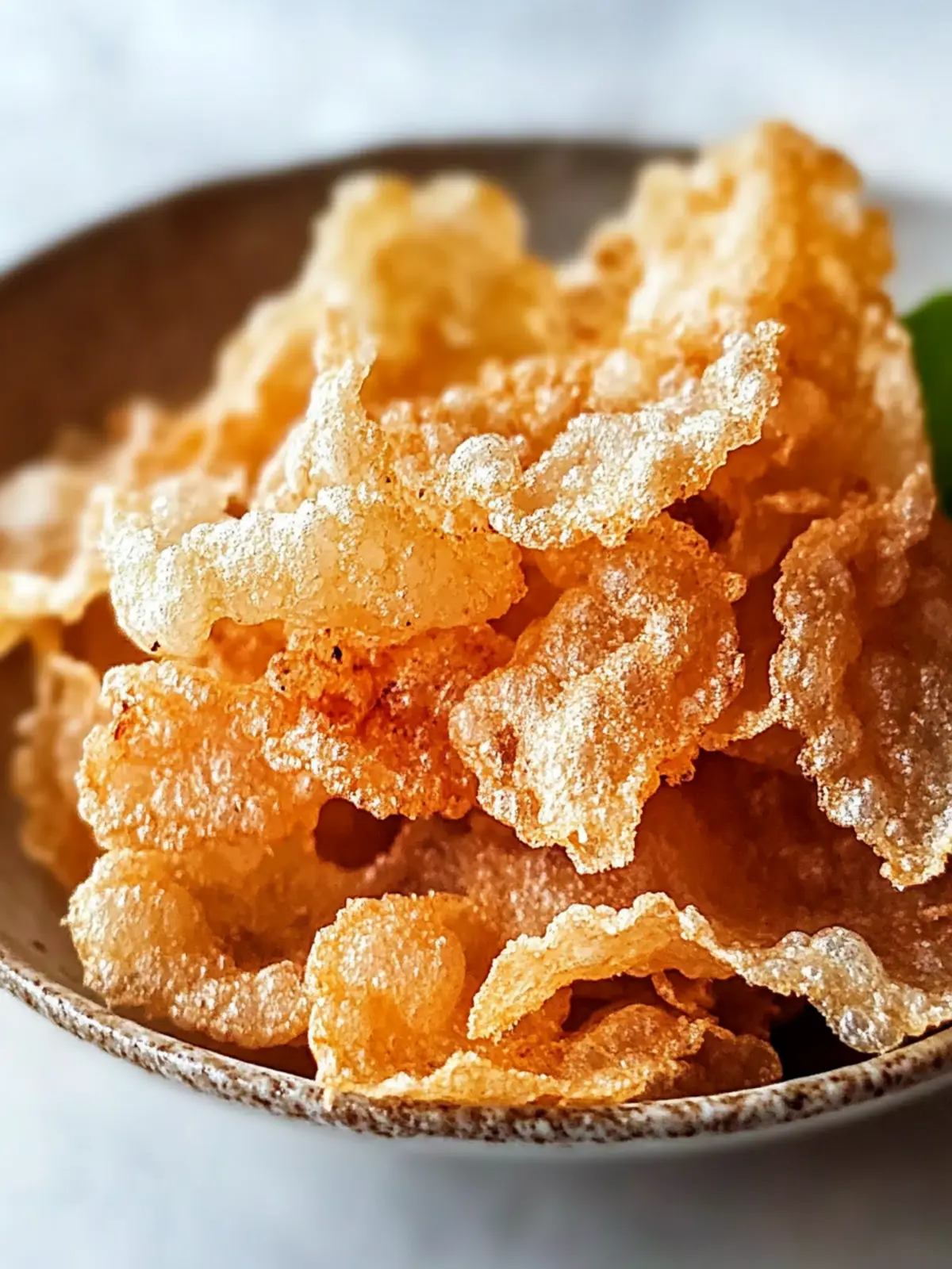 Vegan Pork Rinds from Rice Paper: Crunchy Guilt-Free Delight 3 Vegan Pork Rinds from Rice Paper
