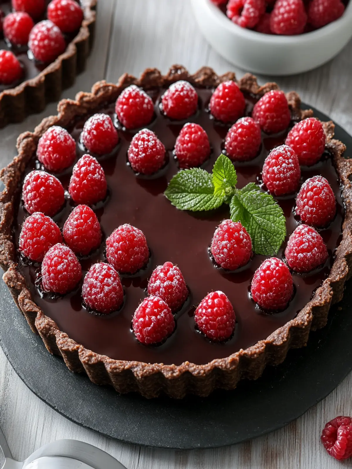 Irresistible Chocolate Raspberry Tart That Will Wow Your Guests 3 Chocolate Raspberry Tart