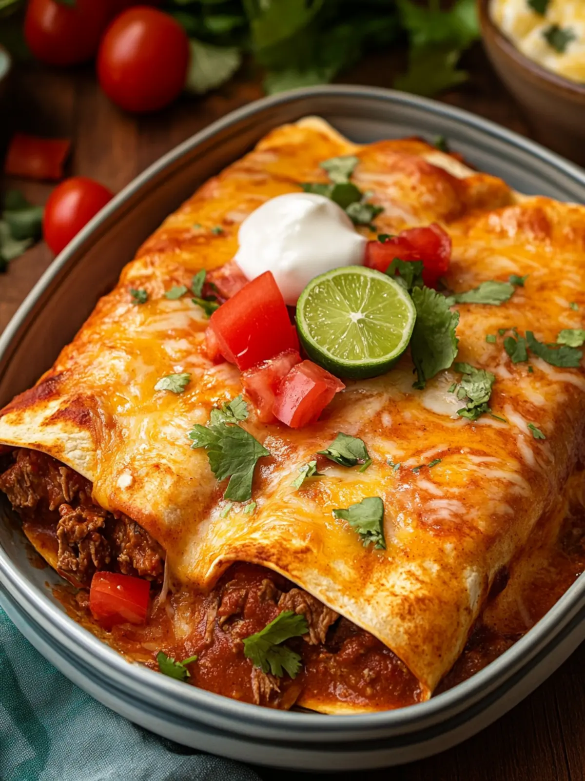 Ultimate Steak Enchiladas for a Cozy Family Feast 5 Steak Enchiladas