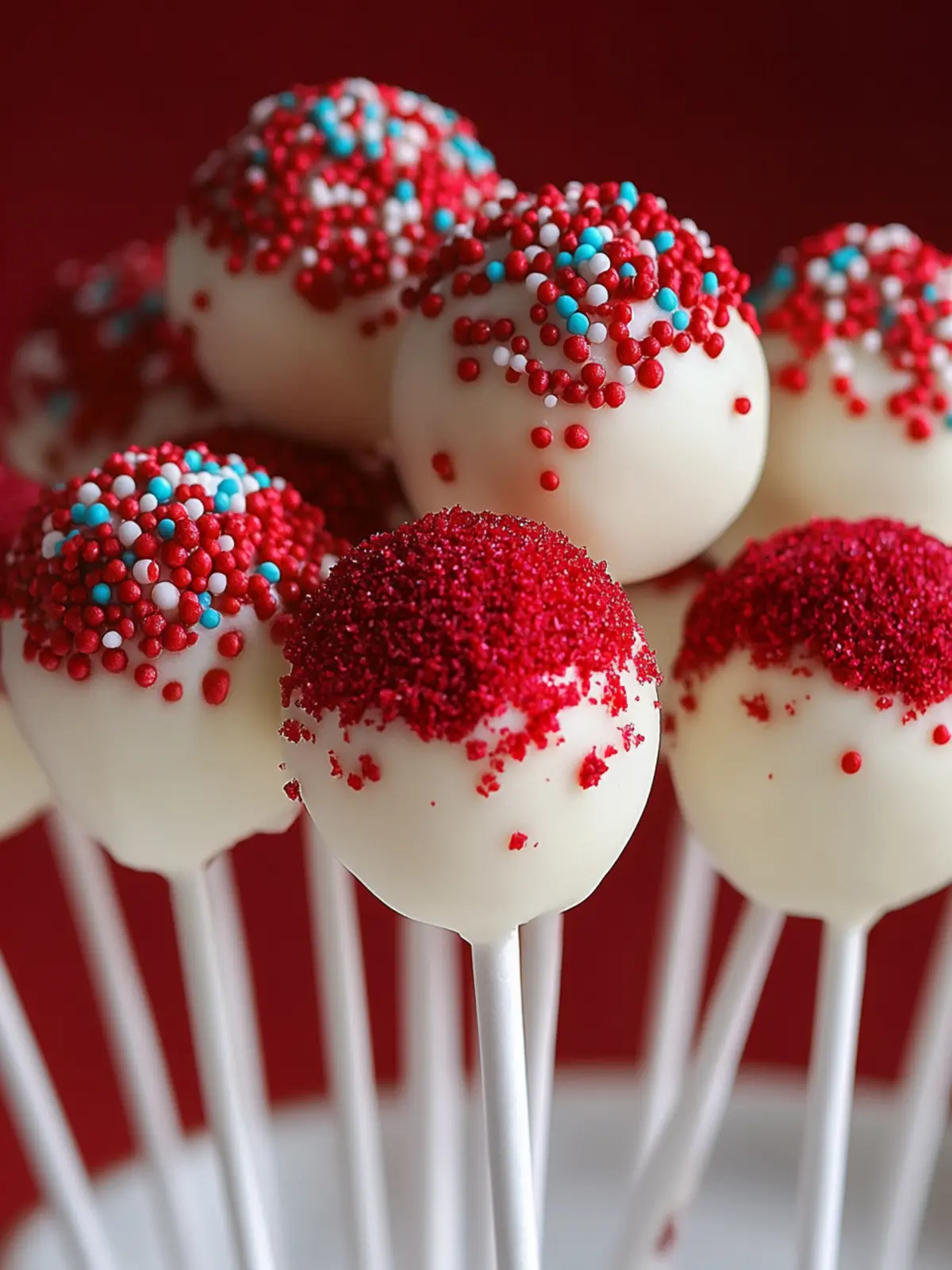 Irresistible Red Velvet Cake Pops for Your Sweet Cravings 3 Red Velvet Cake Pops