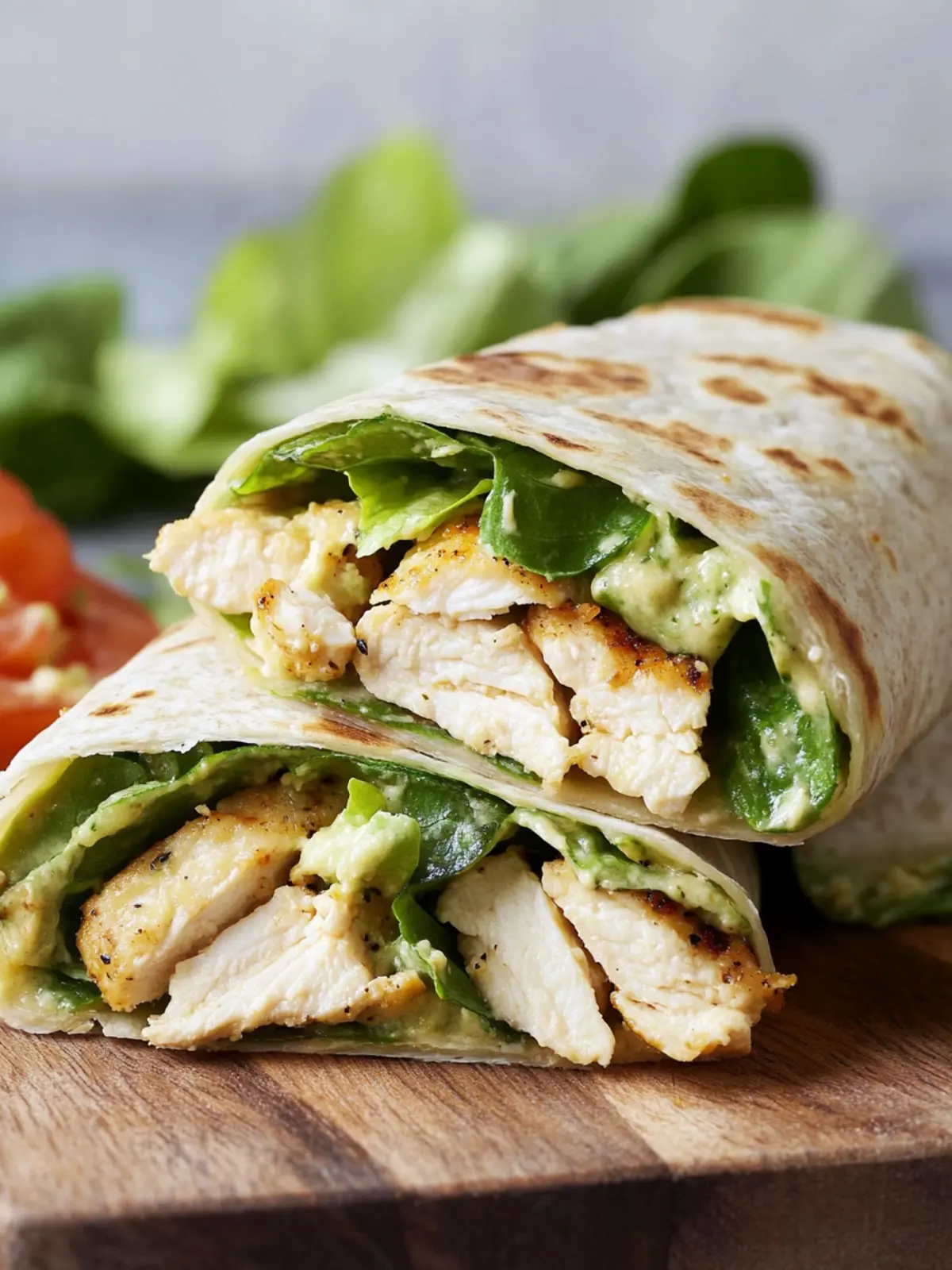 Savory Chicken Caesar Wraps for a Flavor-Packed Lunch 5 Chicken Caesar Wraps