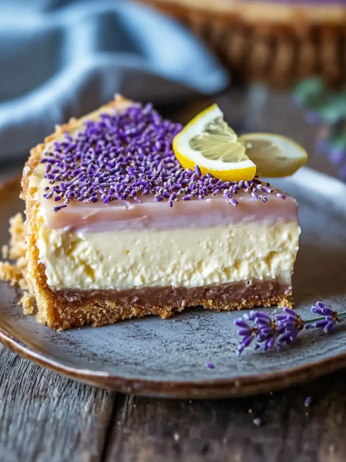 Ultimate Lemon Lavender Cheesecake for a Stunning Sweet Treat 3 Ultimate Lemon Lavender Cheesecake