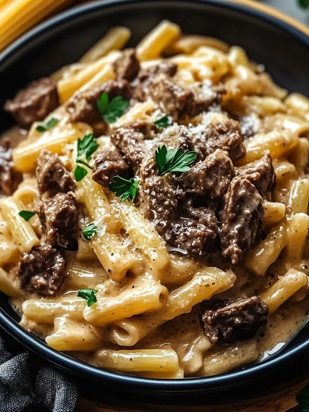 Amazing Creamy Garlic Beef Pasta for Your Best Weeknight Dinner 5 Amazing Creamy Garlic Beef Pasta