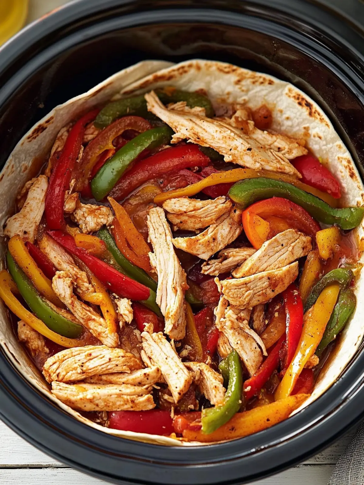 Crock-Pot Chicken Fajitas: Effortless Flavor for Family Nights 3 Crock-Pot Chicken Fajitas
