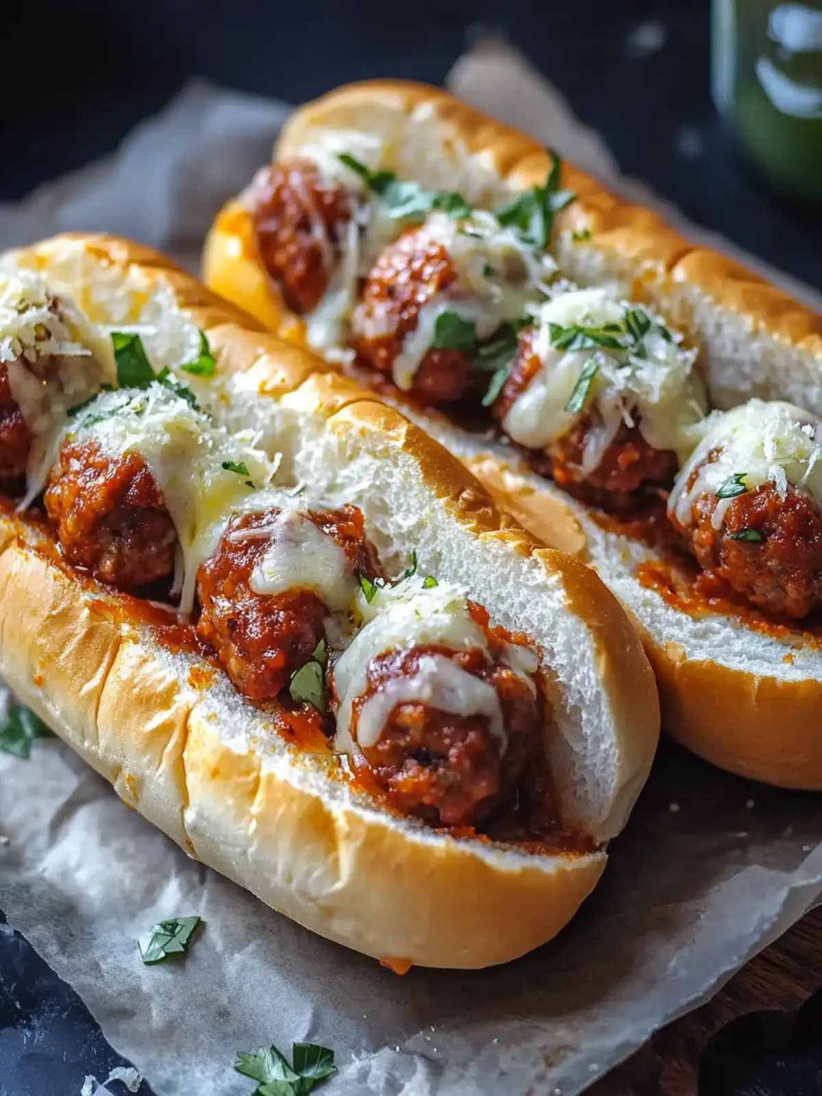 Easy Cheesy Meatball Subs Loaded with Flavor in Minutes 3 Easy Cheesy Meatball Subs