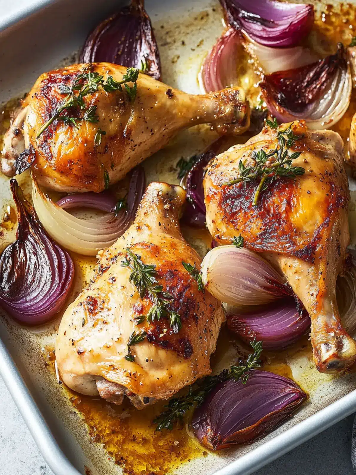 Irresistible Sheet-Pan Roasted Red Onion Chicken Delight 4 Sheet-Pan Roasted Red Onion Chicken