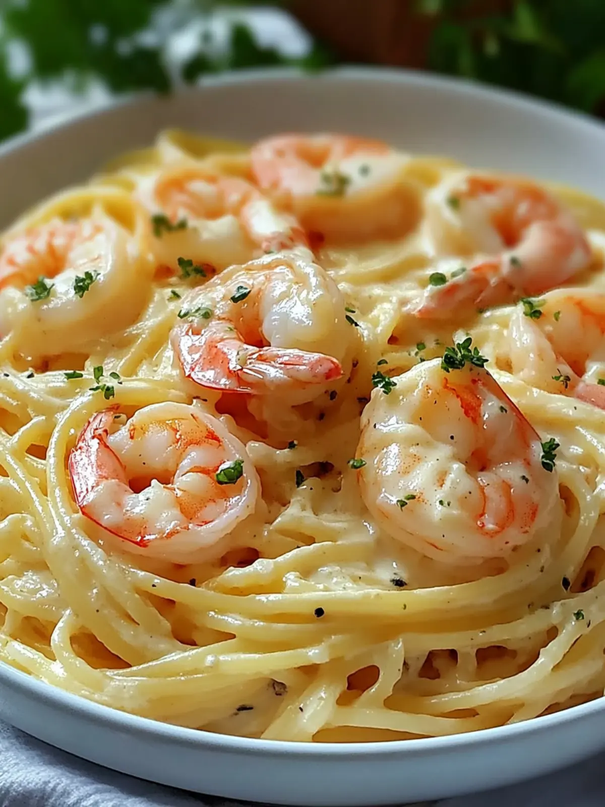 Creamy Shrimp Spaghetti: Your New Favorite Comfort Food 5 Spaghetti with Shrimp in Creamy Cheese Sauce