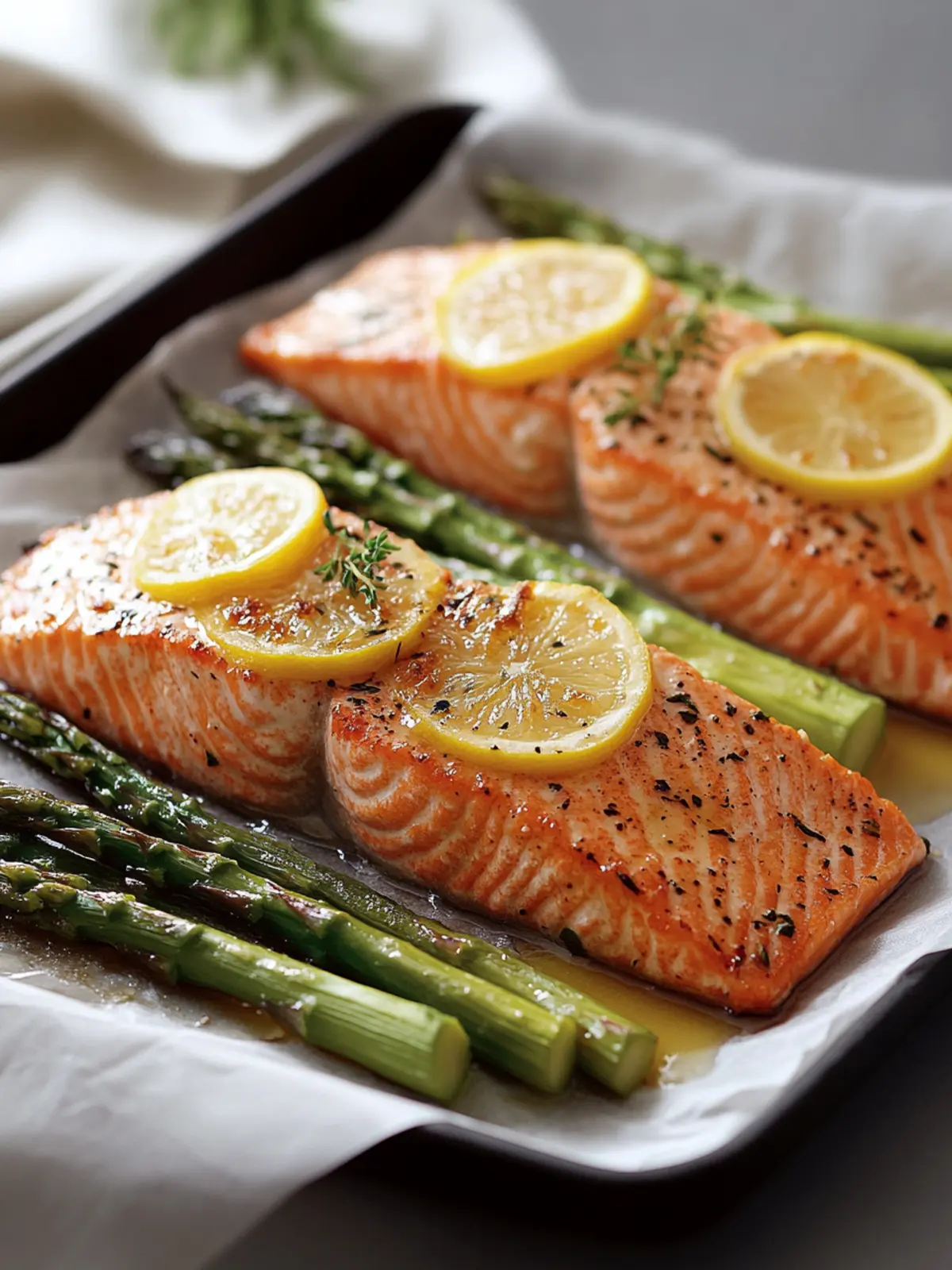 Baked Tasmanian Salmon with Asparagus for Effortless Elegance 2 Baked Tasmanian Salmon with Asparagus