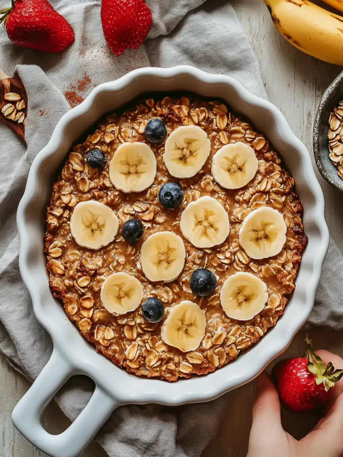 Banana Baked Oatmeal: A Comforting Breakfast Delight 2 Banana Baked Oatmeal