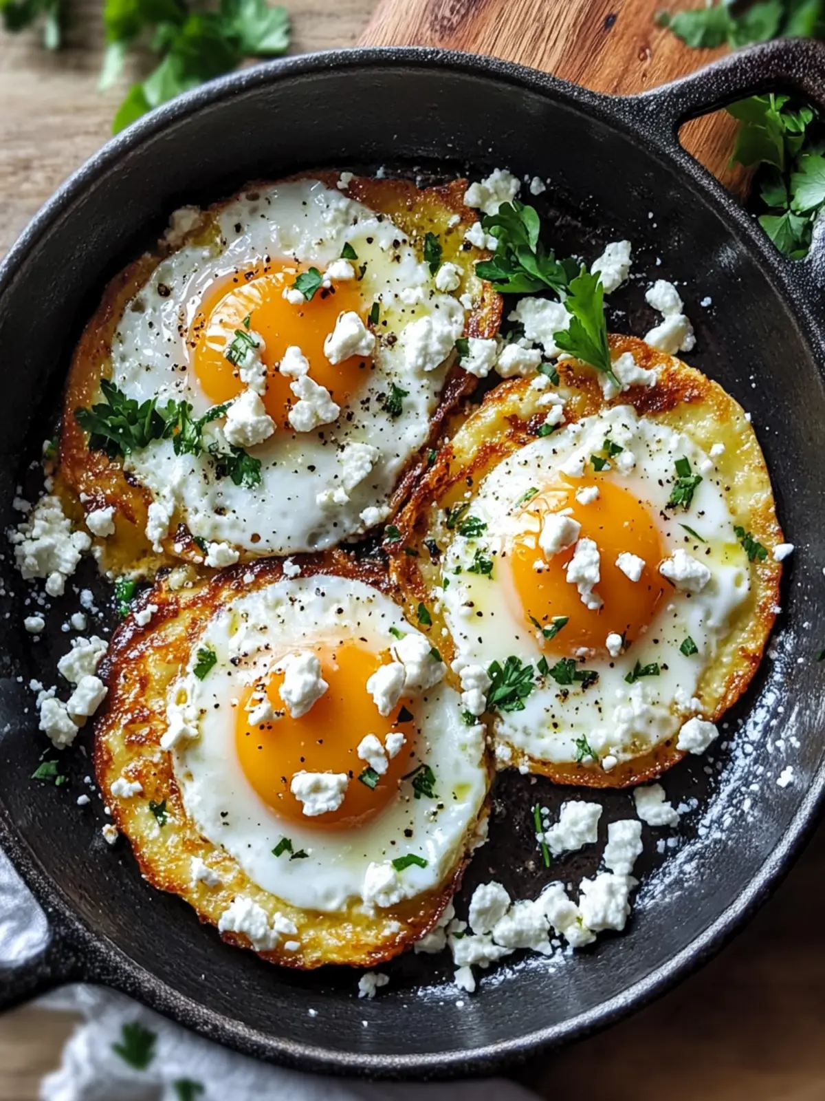 Crispy Feta Fried Eggs: Elevate Your Breakfast Game Today 3 Crispy Feta Fried Eggs