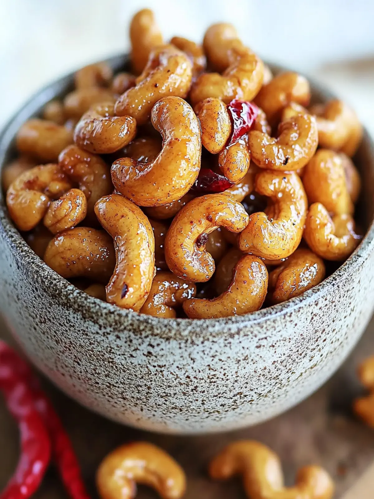 Sweet and Spicy Honey Roasted Cashews You'll Crave Again! 4 Sweet and Spicy Honey Roasted Cashews