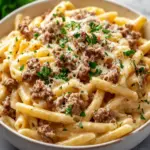 Creamy High Protein Beef Pasta for a Cozy Weeknight Dinner 5 Creamy High Protein Beef Pasta