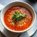 Cozy Tomato Rice Soup for a Soul-Warming Dinner Night 8 Tomato Rice Soup