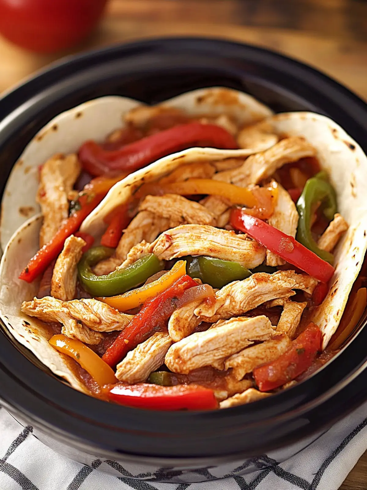 Crock-Pot Chicken Fajitas: Effortless Flavor for Family Nights 4 Crock-Pot Chicken Fajitas
