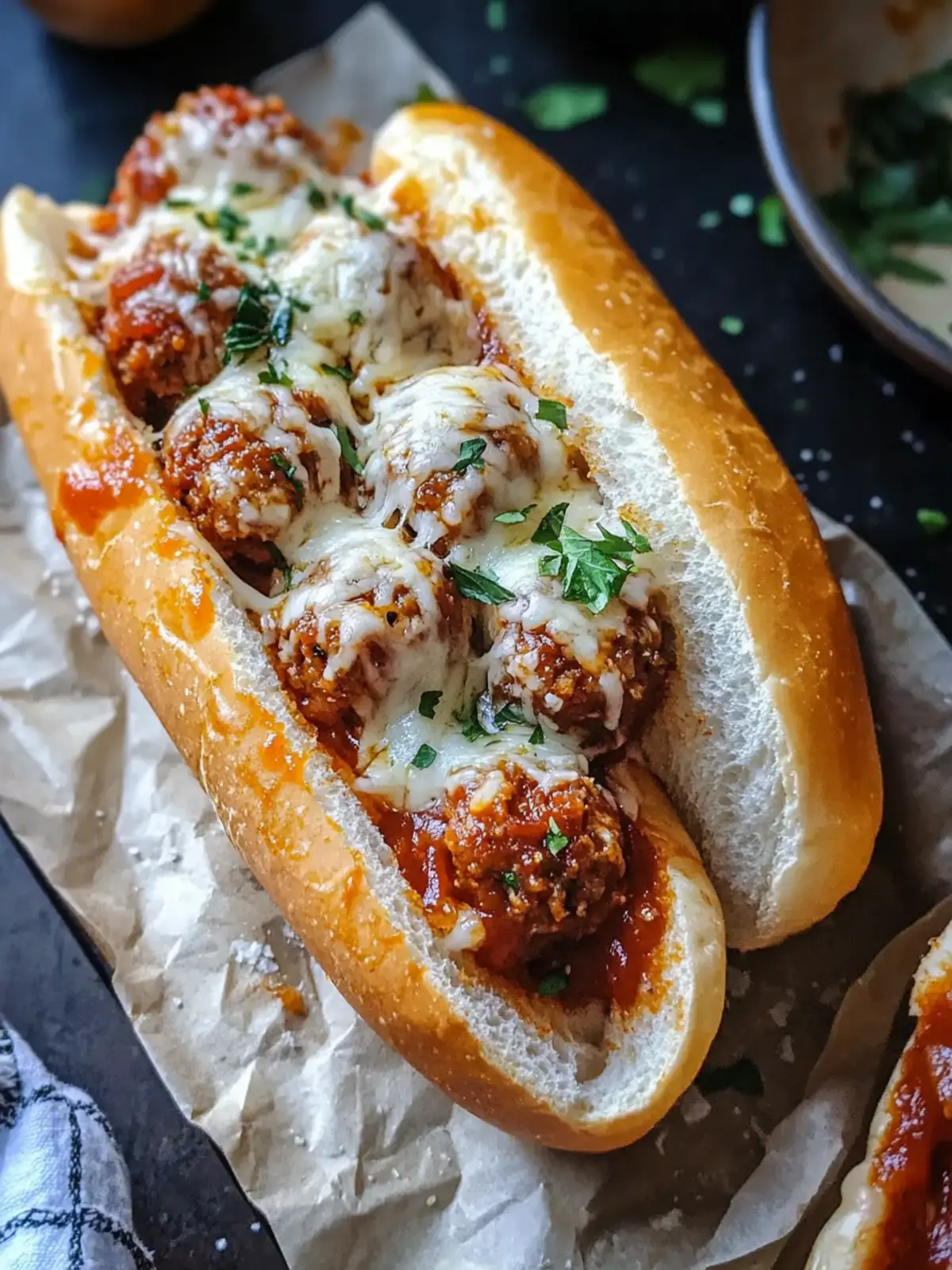 Easy Cheesy Meatball Subs Loaded with Flavor in Minutes 2 Easy Cheesy Meatball Subs