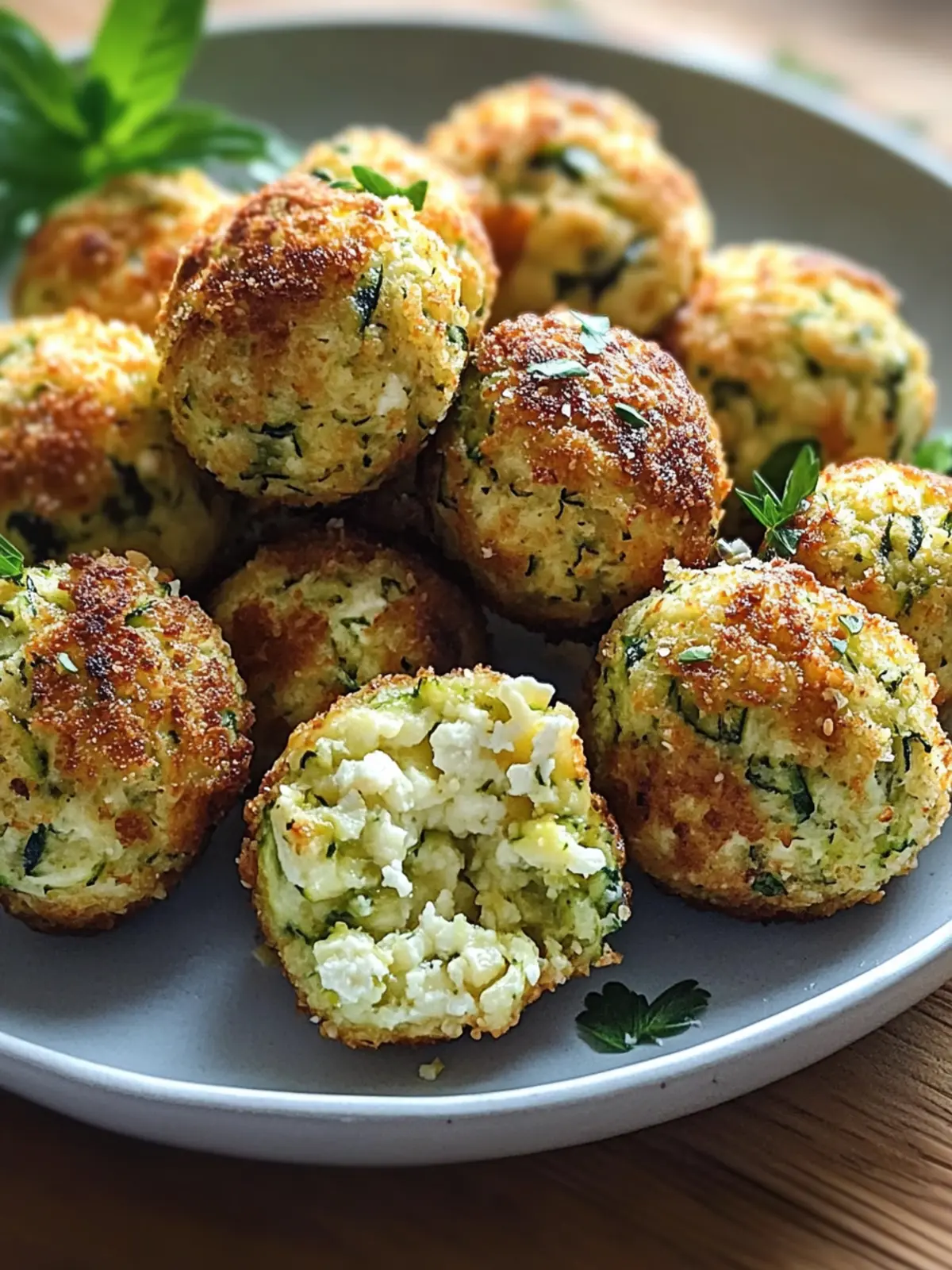 Crispy Zucchini Feta Balls: Your New Favorite Healthy Snack 4 Crispy Zucchini Feta Balls