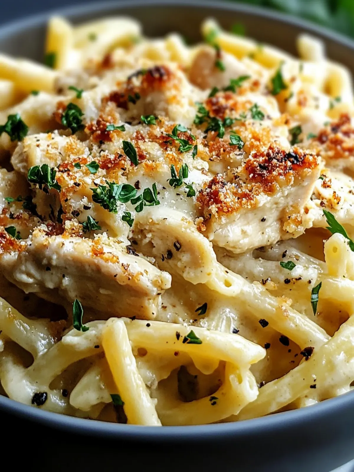 Ultimate Crockpot Garlic Parmesan Chicken Pasta Recipe Bliss 5 Crockpot Garlic Parmesan Chicken Pasta Recipe