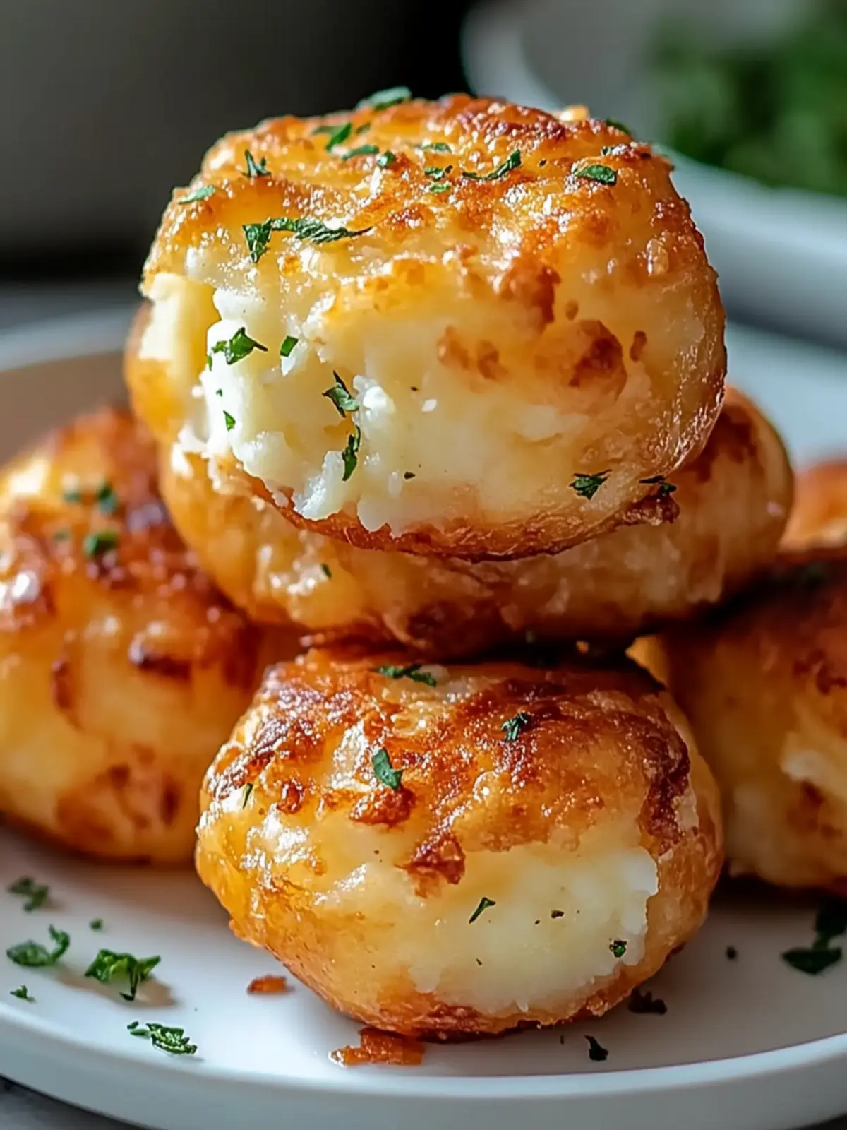 Cheesy Mashed Potato Puff Bites for Ultimate Comfort Snacking 4 Cheesy Mashed Potato Puff Bites