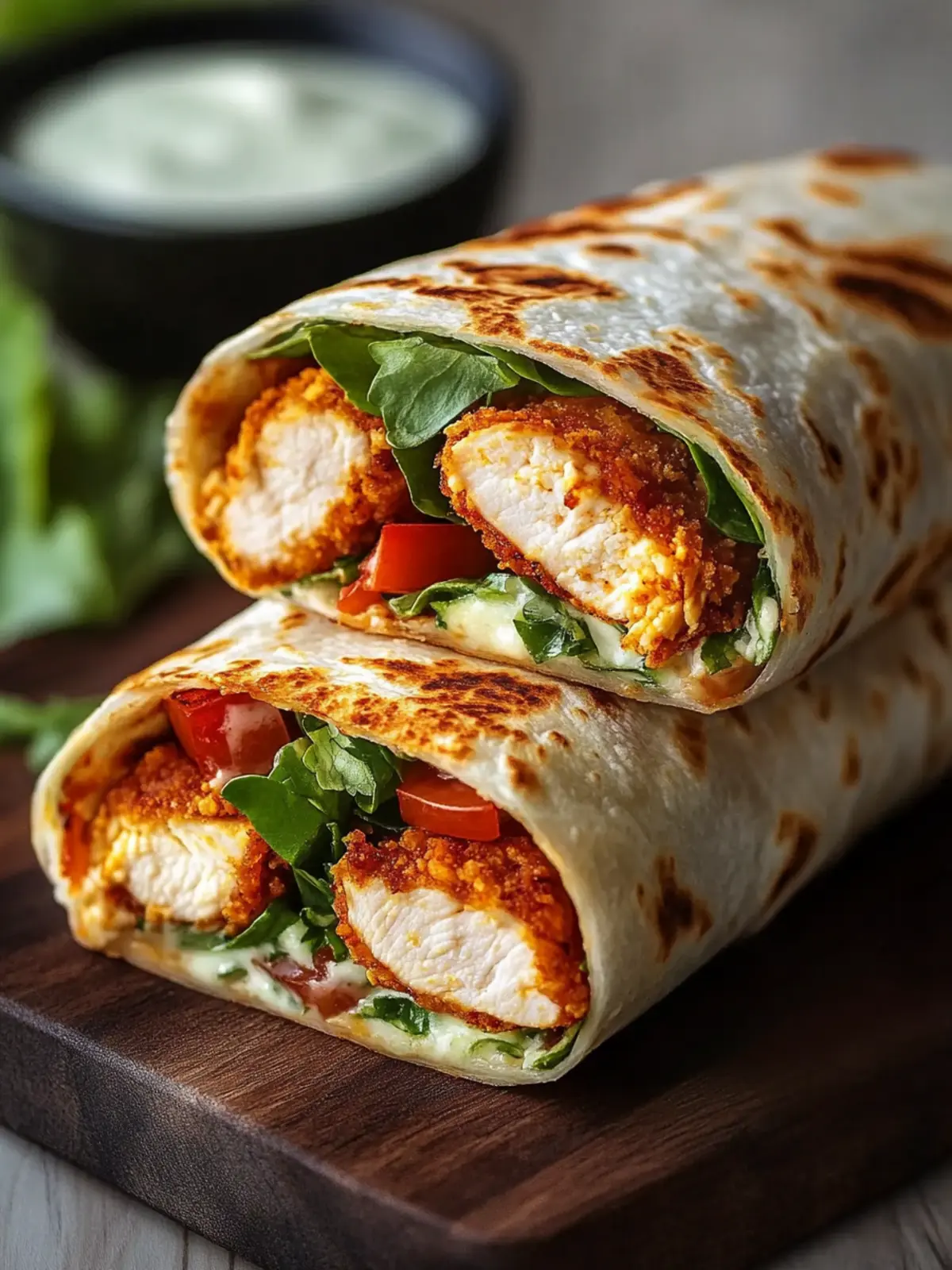 Crispy Air Fryer Chicken & Mozzarella Wraps for Busy Nights 3 Crispy Air Fryer Chicken & Mozzarella Wraps: Quick & Easy Dinner