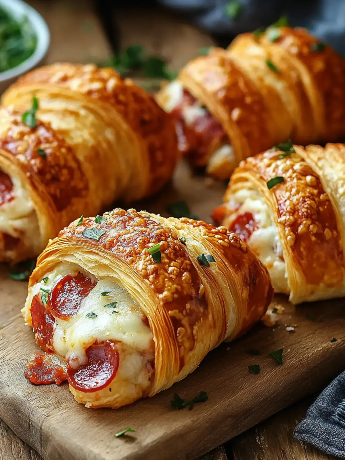 Mozzarella Pepperoni Croissant Rolls You'll Crave Every Time 3 Mozzarella Pepperoni Croissant Rolls You’ll Crave Every Time