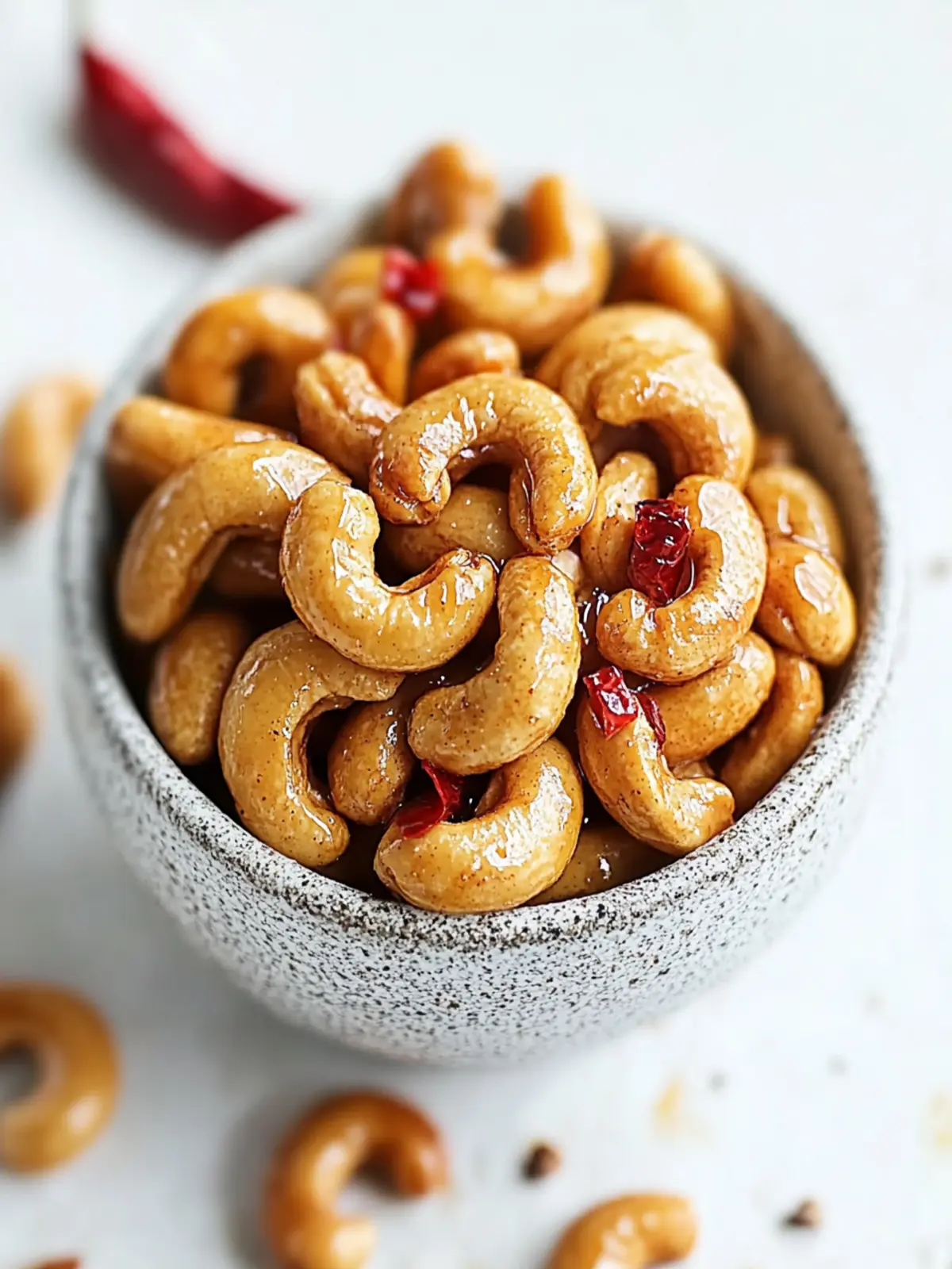 Sweet and Spicy Honey Roasted Cashews You'll Crave Again! 5 Sweet and Spicy Honey Roasted Cashews