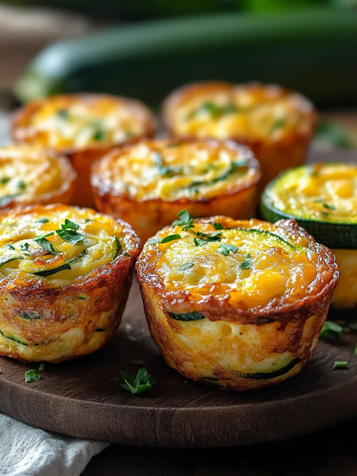 Zucchini Egg Muffins with Cheddar: Healthy Breakfast Magic 5 Zucchini Egg Muffins with Cheddar