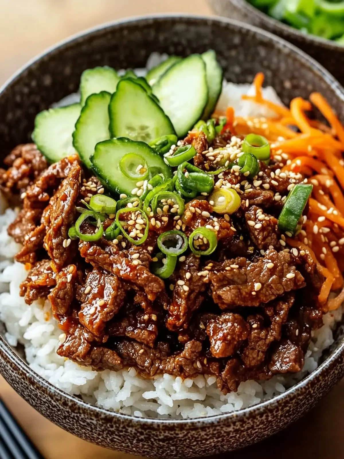 Savory Spicy Korean Beef Bulgogi Bowls in 30 Minutes 2 Spicy Korean Beef Bulgogi Bowls
