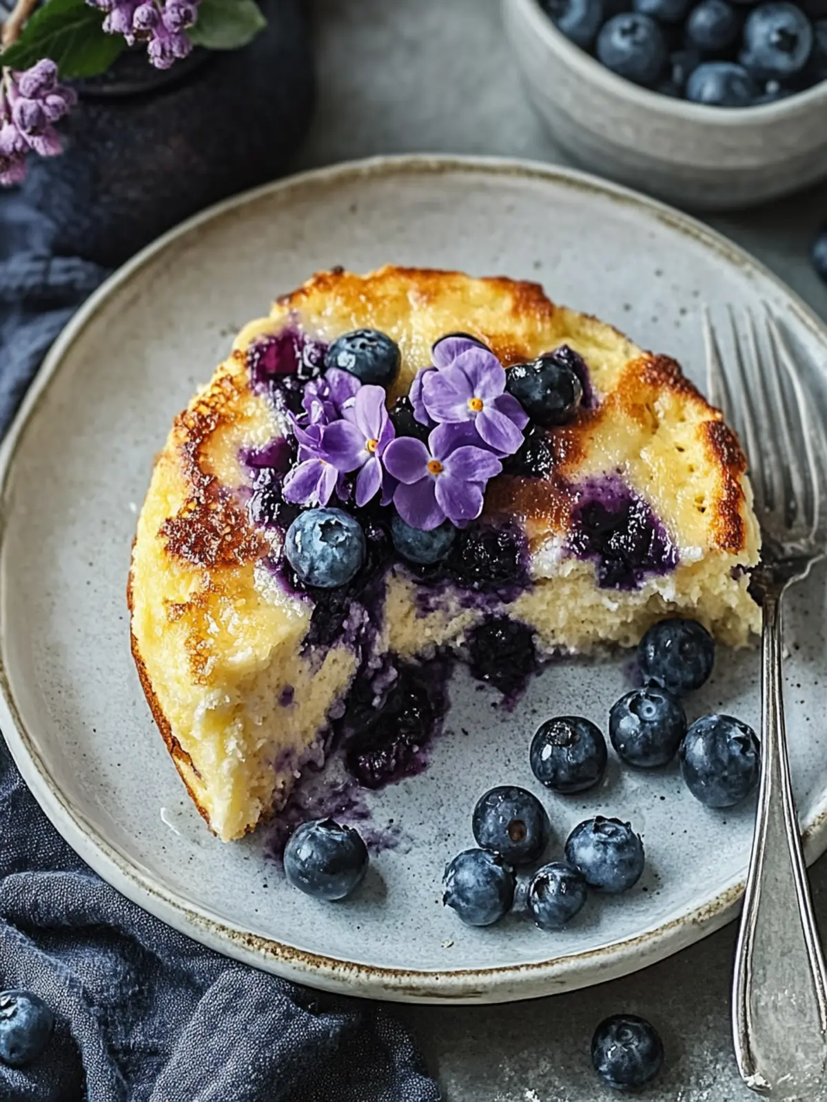 Blueberry Buttermilk Pancake Casserole for Cozy Mornings 4 Blueberry Buttermilk Pancake Casserole