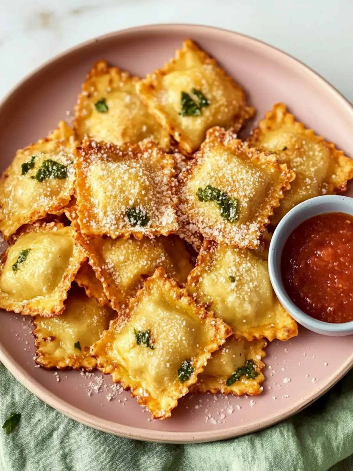 Crispy Air Fryer Ravioli for Quick Comfort Food Bliss 2 Air Fryer Ravioli