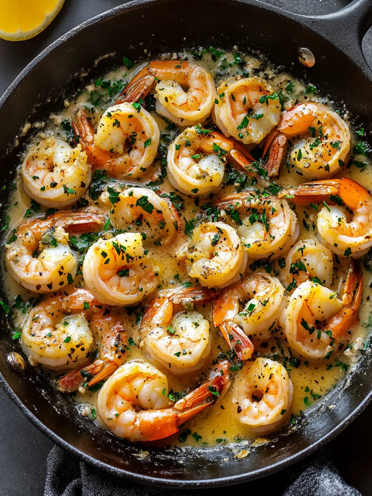 Savory Garlic Butter Shrimp Skillet for Quick Dinner Bliss 4 Garlic Butter Shrimp Skillet