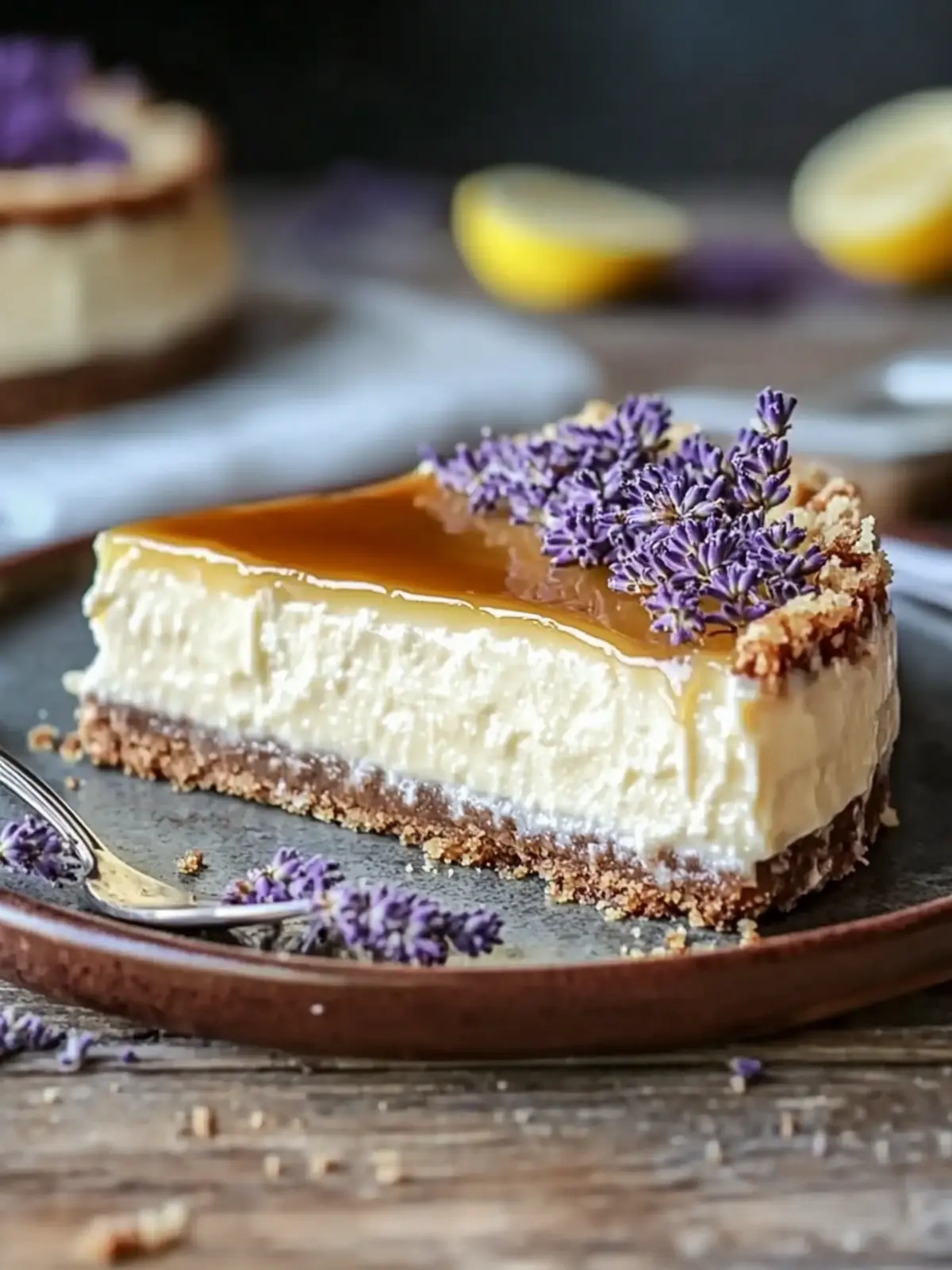 Ultimate Lemon Lavender Cheesecake for a Stunning Sweet Treat 2 Ultimate Lemon Lavender Cheesecake